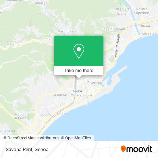 Savona Rent map