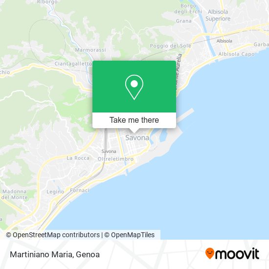 Martiniano Maria map