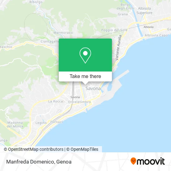 Manfreda Domenico map