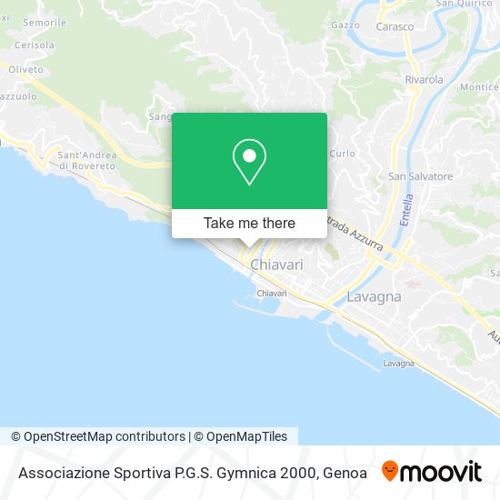 Associazione Sportiva P.G.S. Gymnica 2000 map