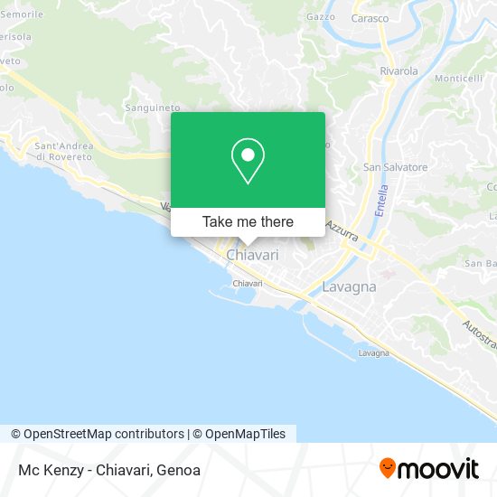 Mc Kenzy - Chiavari map