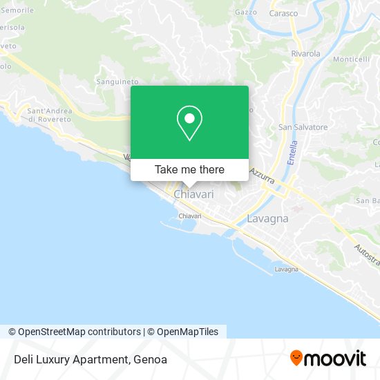 Deli Luxury Apartment map