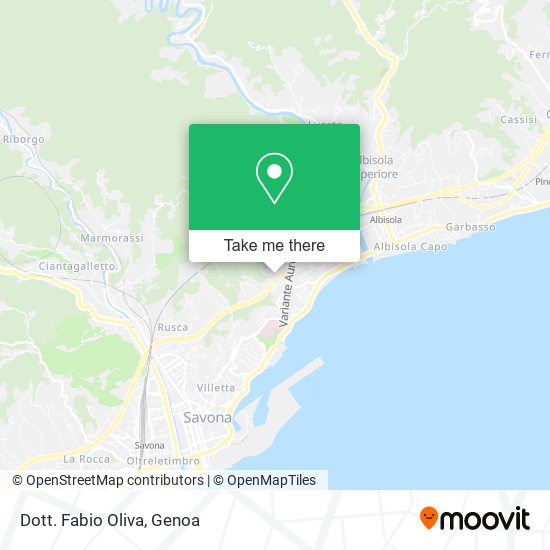 Dott. Fabio Oliva map