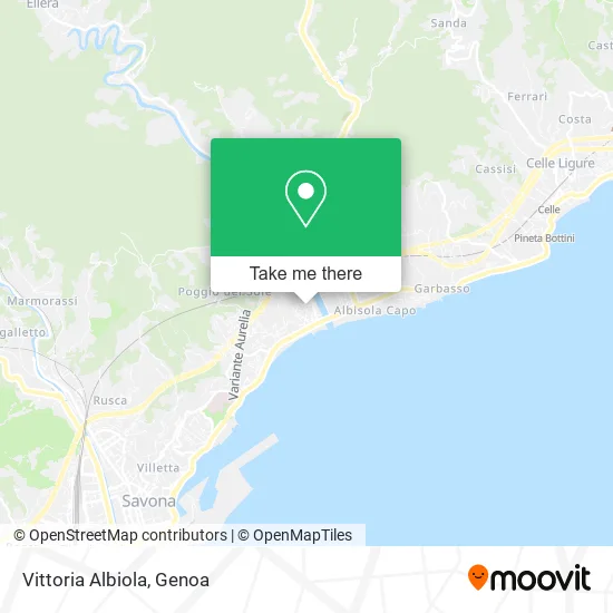 Vittoria Albiola map