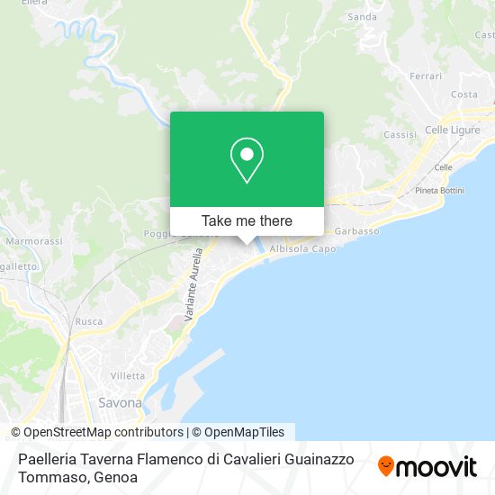 Paelleria Taverna Flamenco di Cavalieri Guainazzo Tommaso map