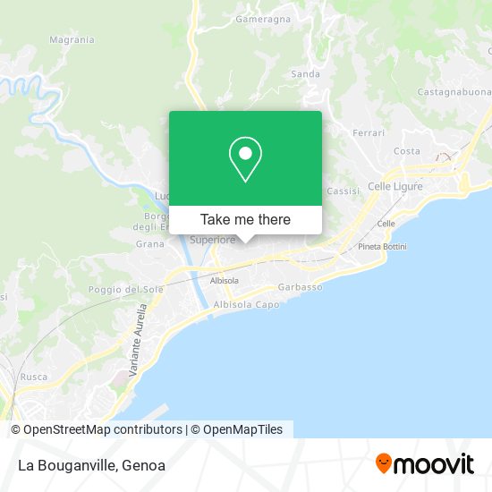 La Bouganville map