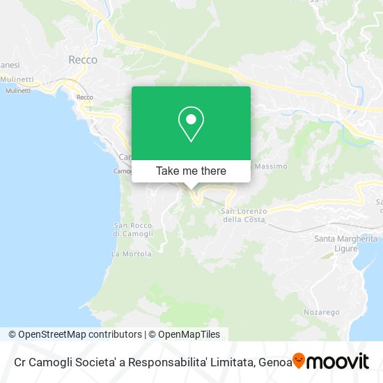 Cr Camogli Societa' a Responsabilita' Limitata map