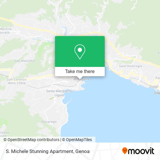 S. Michele Stunning Apartment map