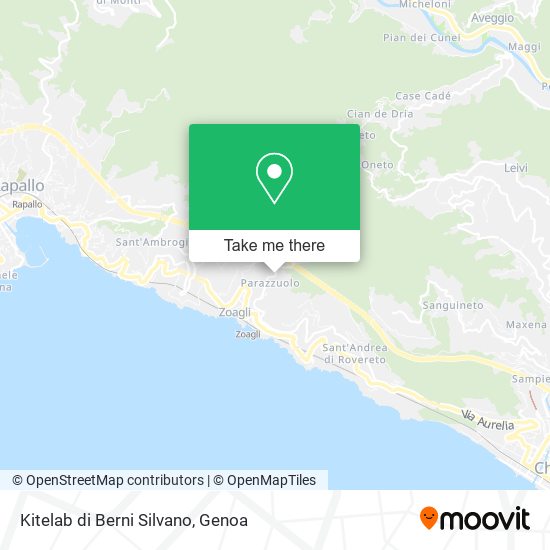 Kitelab di Berni Silvano map