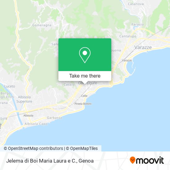 Jelema di Boi Maria Laura e C. map