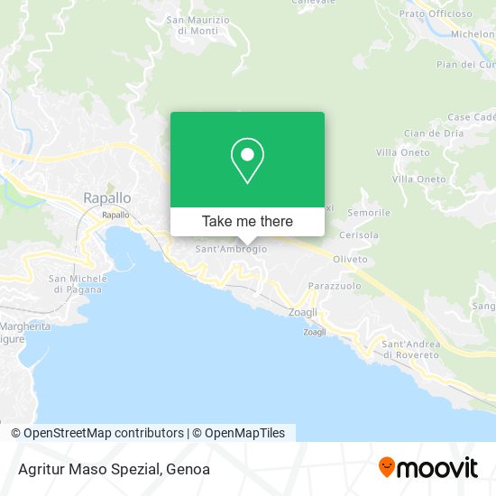 Agritur Maso Spezial map