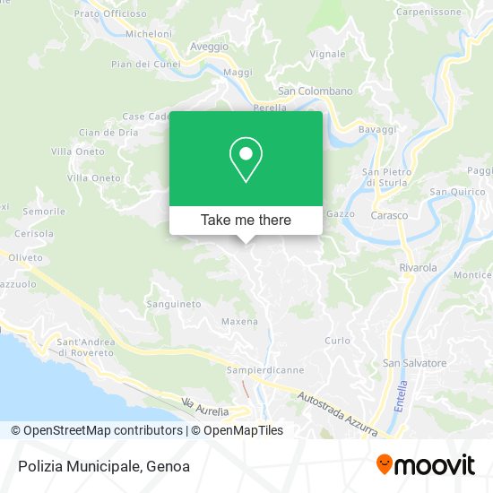 Polizia Municipale map