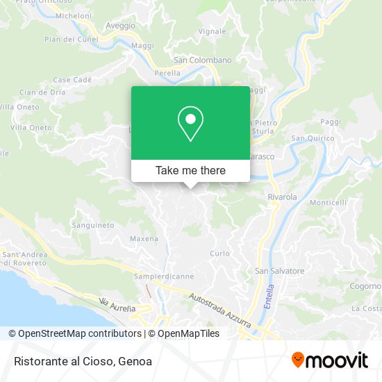 Ristorante al Cioso map