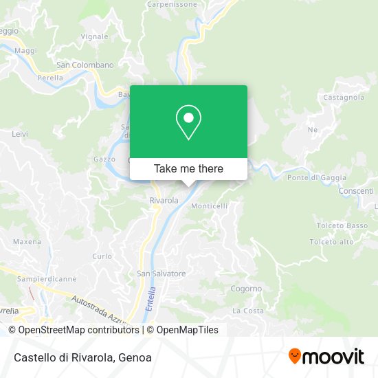 Castello di Rivarola map