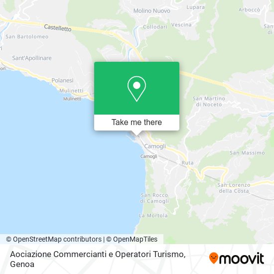 Aociazione Commercianti e Operatori Turismo map