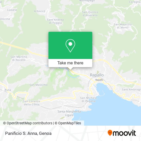 Panificio S. Anna map