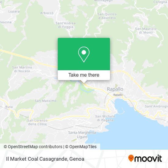 Il Market Coal Casagrande map