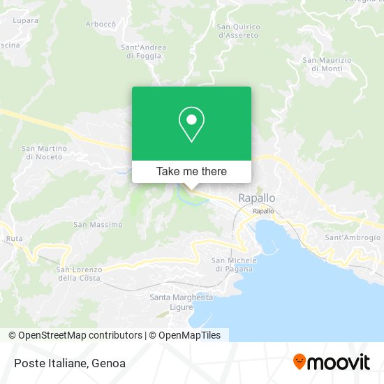 Poste Italiane map