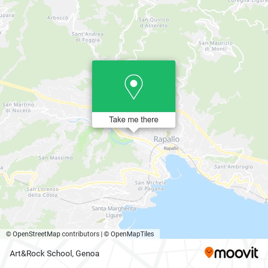 Art&Rock School map