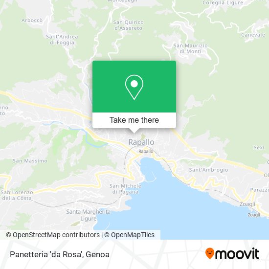 Panetteria 'da Rosa' map
