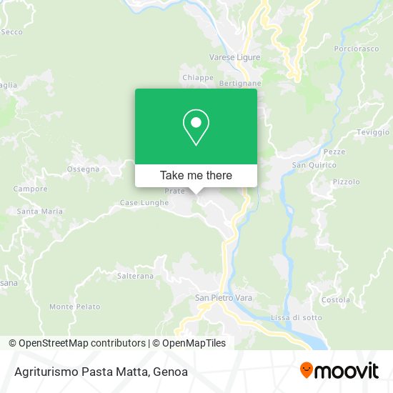 Agriturismo Pasta Matta map