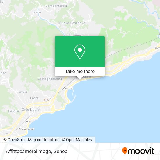 Affittacamereilmago map