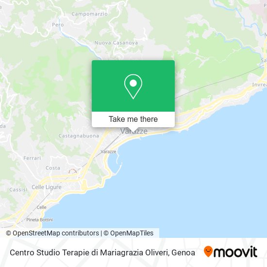 Centro Studio Terapie di Mariagrazia Oliveri map