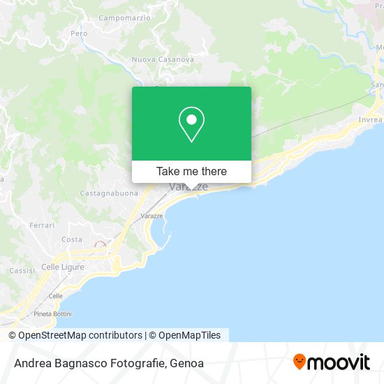 Andrea Bagnasco Fotografie map