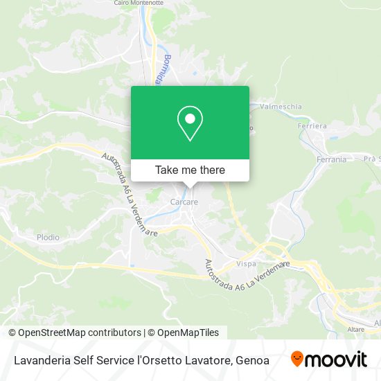Lavanderia Self Service l'Orsetto Lavatore map