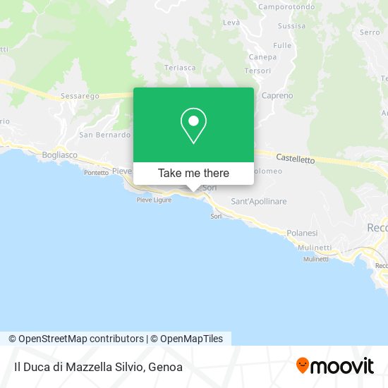 Il Duca di Mazzella Silvio map