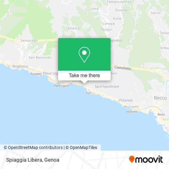 Spiaggia Libera map