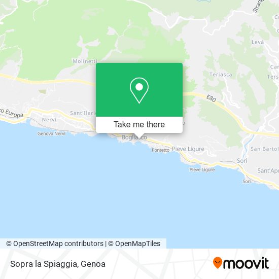 Sopra la Spiaggia map