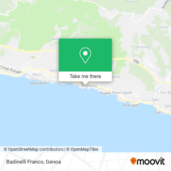 Badinelli Franco map