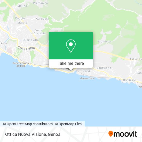 Ottica Nuova Visione map
