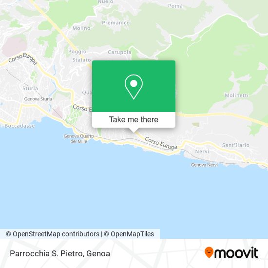 Parrocchia S. Pietro map