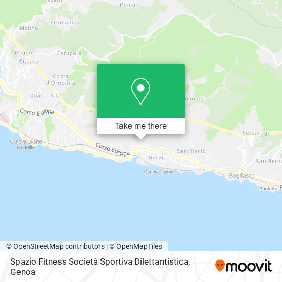 Spazio Fitness Società Sportiva Dilettantistica map