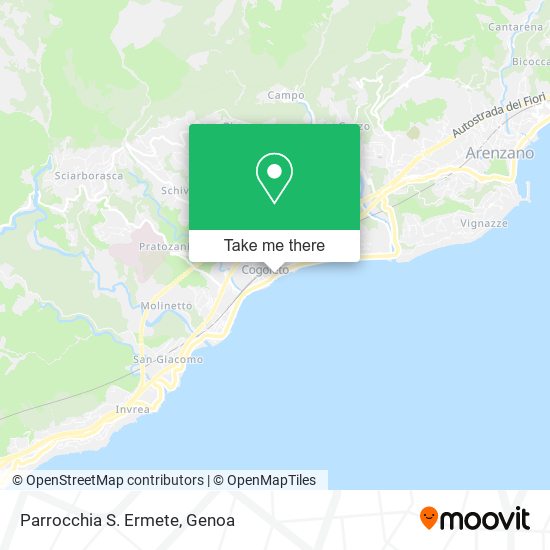 Parrocchia S. Ermete map