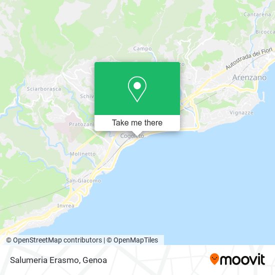 Salumeria Erasmo map