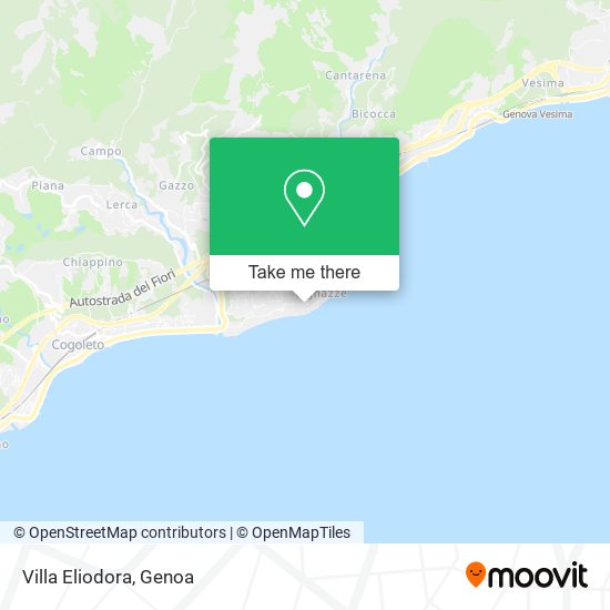 Villa Eliodora map