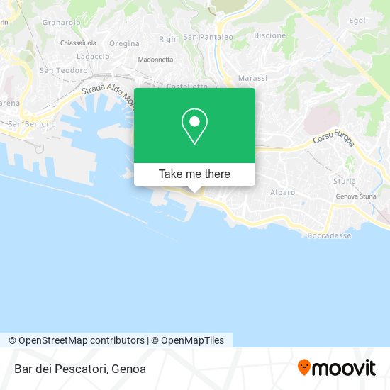 Bar dei Pescatori map