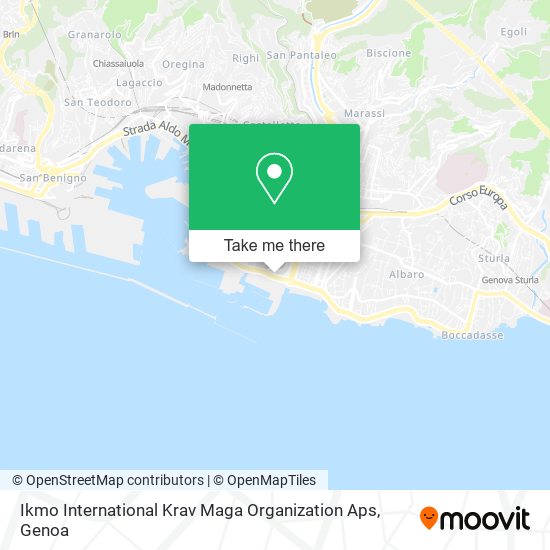 Ikmo International Krav Maga Organization Aps map