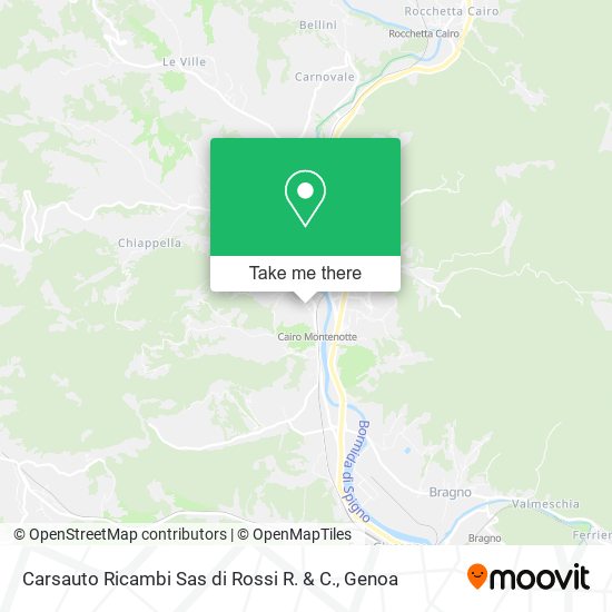 Carsauto Ricambi Sas di Rossi R. & C. map