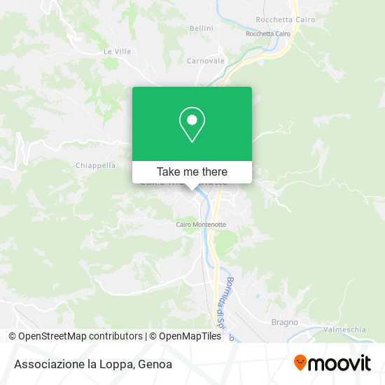 Associazione la Loppa map