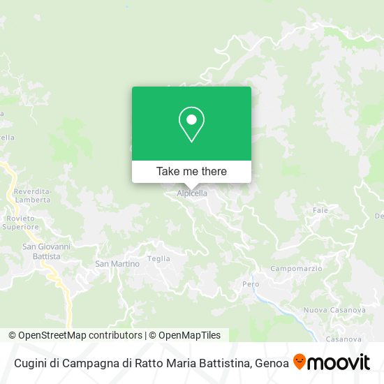 Cugini di Campagna di Ratto Maria Battistina map