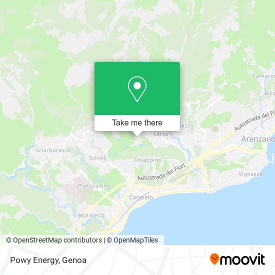 Powy Energy map