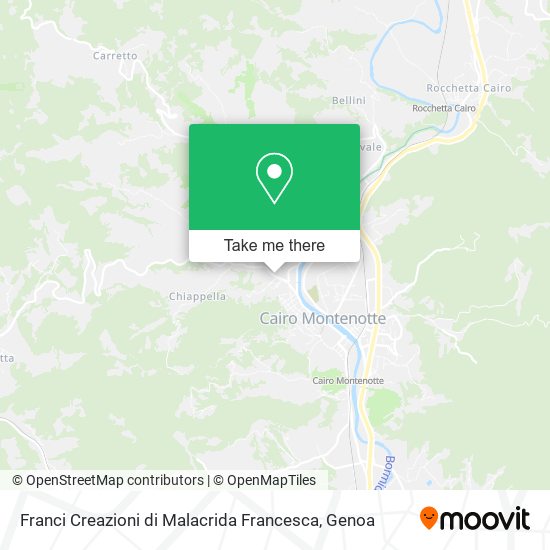 Franci Creazioni di Malacrida Francesca map