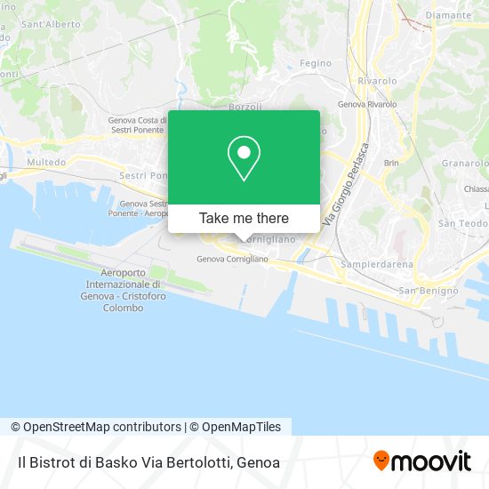 Il Bistrot di Basko Via Bertolotti map