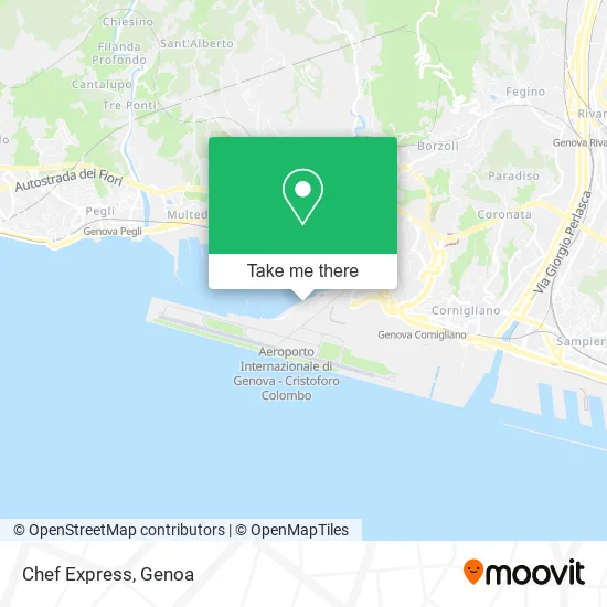 Chef Express map