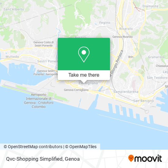 Qvc-Shopping Simplified map