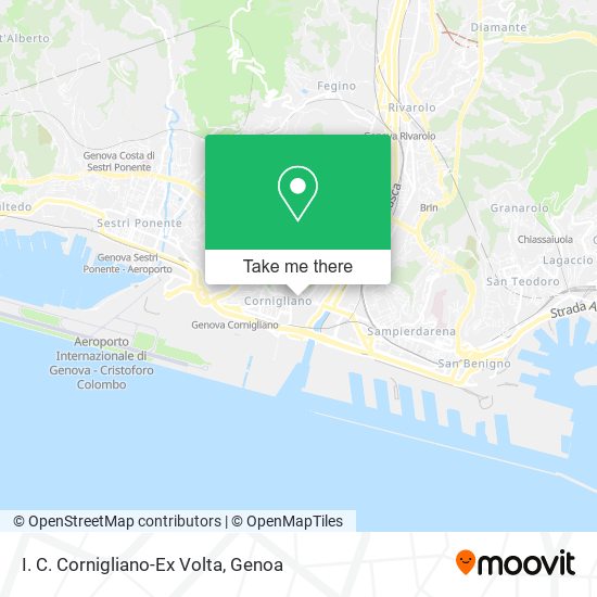 I. C. Cornigliano-Ex Volta map